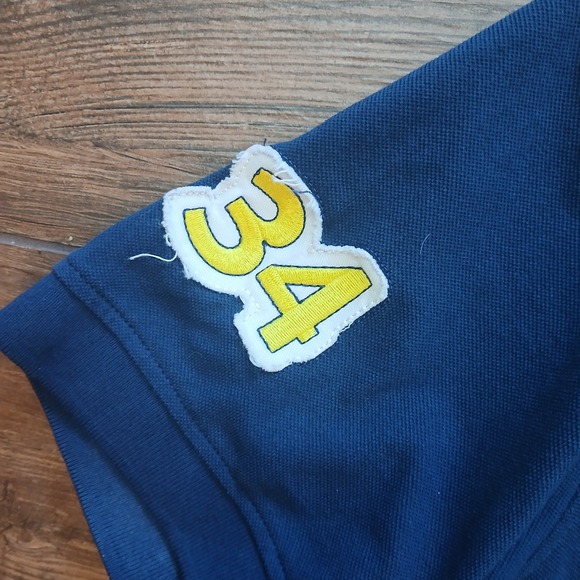 Americas‎ Cup Polo Mens Large Blue Sailing Yatching Boating Boat 34 Embroidered - Picture 3 of 9